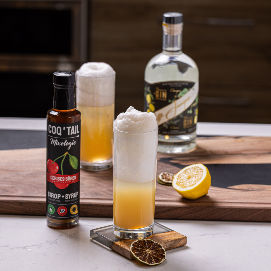 Sirop Infusé aux Cerises Sûres