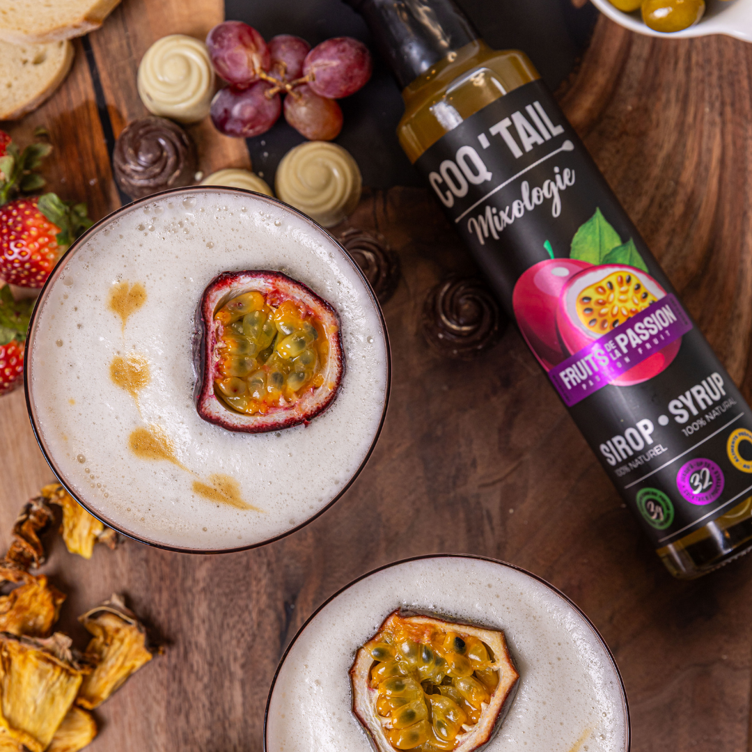 Sirop Infusé aux Fruits de la Passion