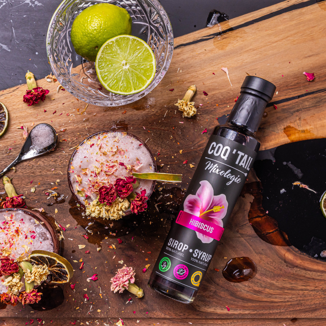 Sirop Infusé à l'Hibiscus