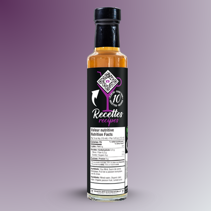 Sirop Infusé aux Fruits de la Passion