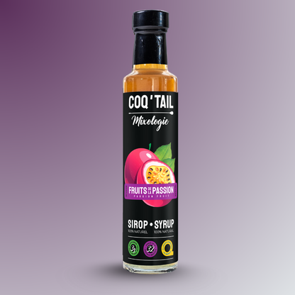 Sirop Infusé aux Fruits de la Passion
