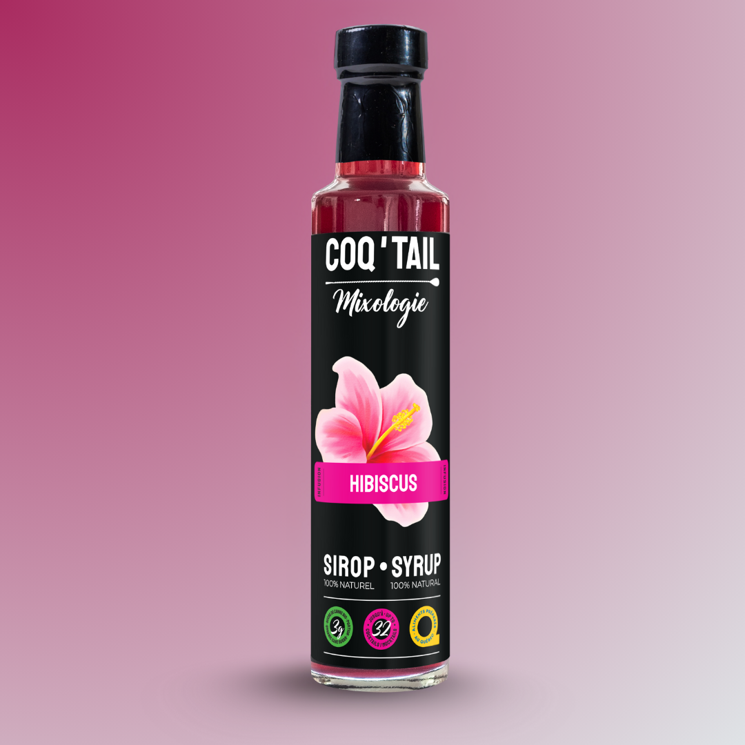 Sirop Infusé à l'Hibiscus